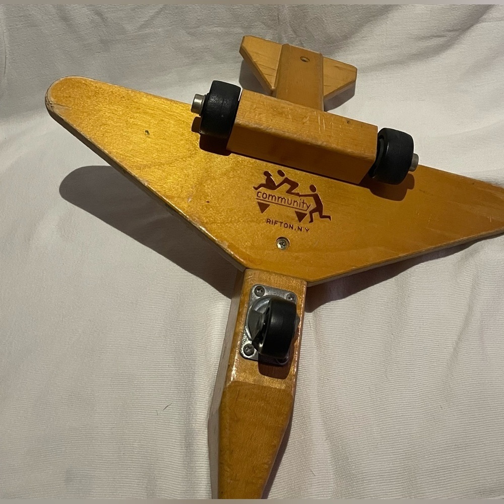 Vintage Community Rifton,NY Wooden Toy Airplane - Picture 8 of 10